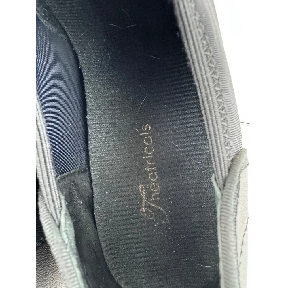Theatricals Kids Tap Shoes Style T9160C Black Youth Size‎ 2.5 Dance Flats